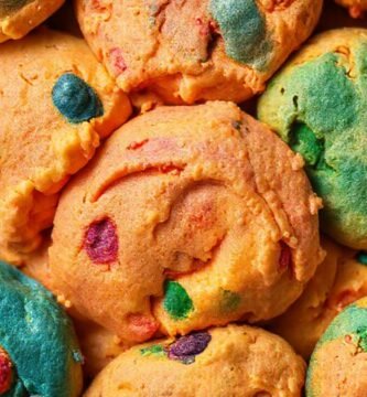 Galletas coloridas y apetitosas