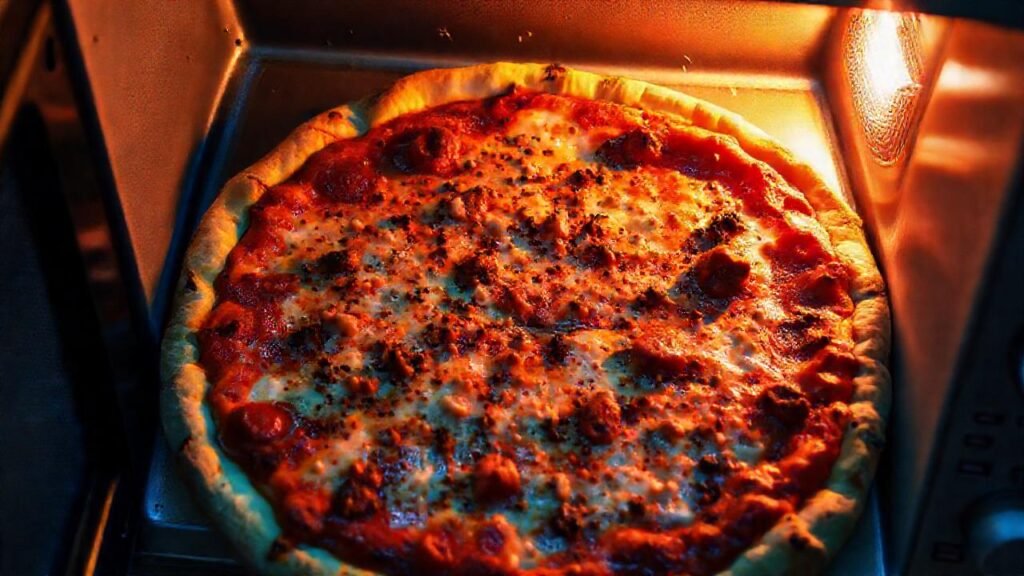 Pizza microondas: deliciosa y vibrante