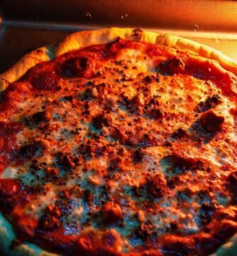 Pizza microondas: deliciosa y vibrante