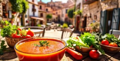 Andalucía ofrece gazpacho fresco y vibrante