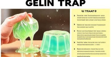 Trampas de gelatina: instrucciones claras y efectivas