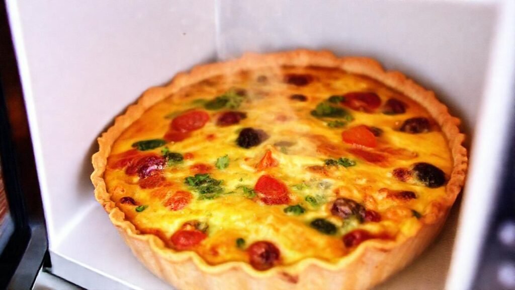 Evita el quiche microondas; sigue tutoriales