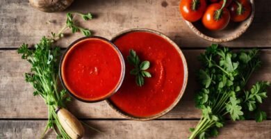 Gazpacho rojo resalta la sencillez y calidez