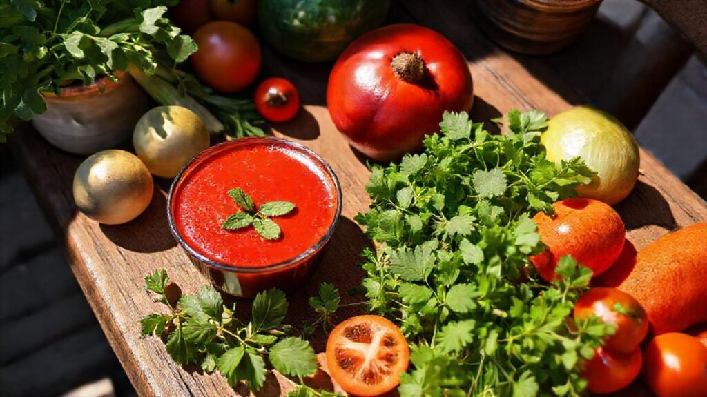 Gazpacho rojo vegano