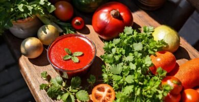 Gazpacho rojo vegano
