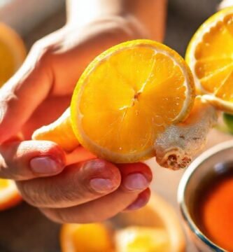 Frescura cítrica y manos minimalistas brillan