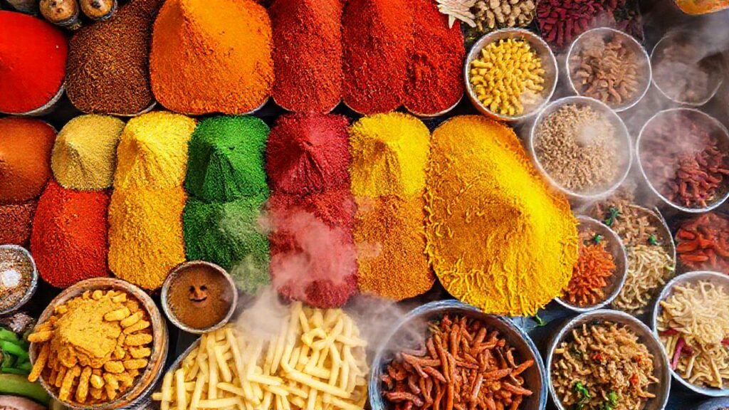 Un mercado global vibrante y colorido