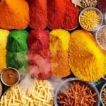 Un mercado global vibrante y colorido