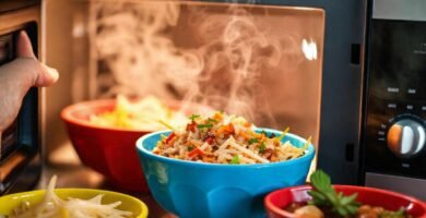 Comida deliciosa y colorida se prepara fácil