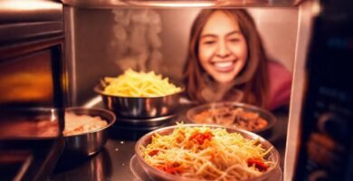 Comida sencilla y colorida