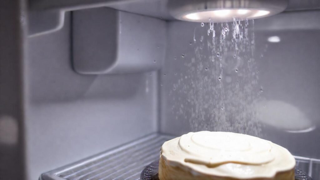 ¿El pastel se derrite con el tiempo?