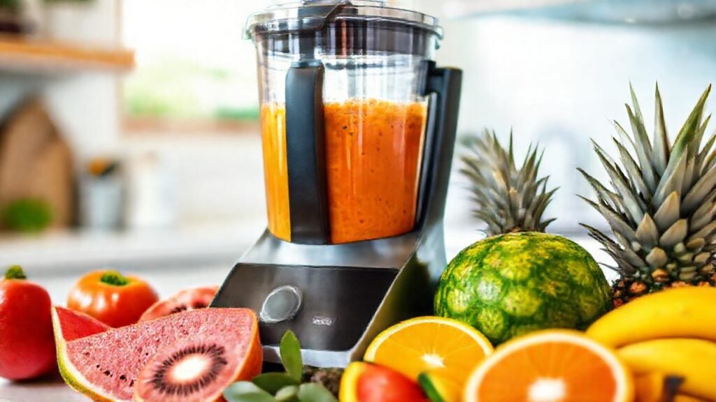 Un smoothie tropical vibrante es delicioso