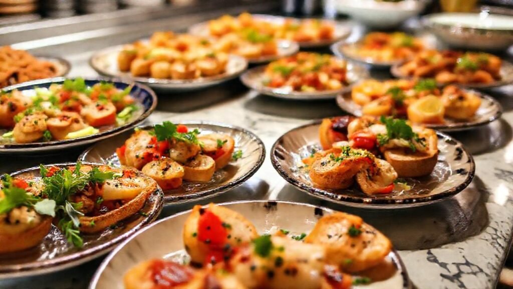 Tapas españolas rápidas y deliciosas en 10 minutos