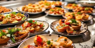 Tapas españolas rápidas y deliciosas en 10 minutos