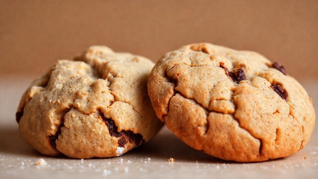 Galletas frías y horneadas contrastan en studio