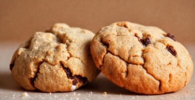 Galletas frías y horneadas contrastan en studio