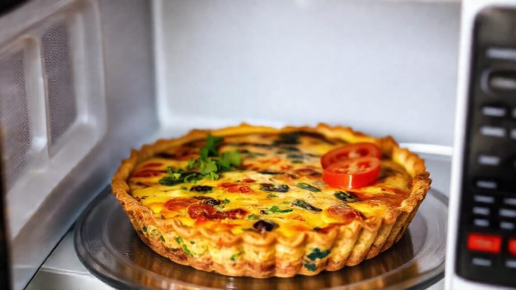 Un quiche vegano saludable y apetitoso