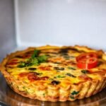 Un quiche vegano saludable y apetitoso