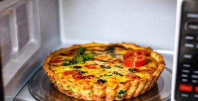 Un quiche vegano saludable y apetitoso