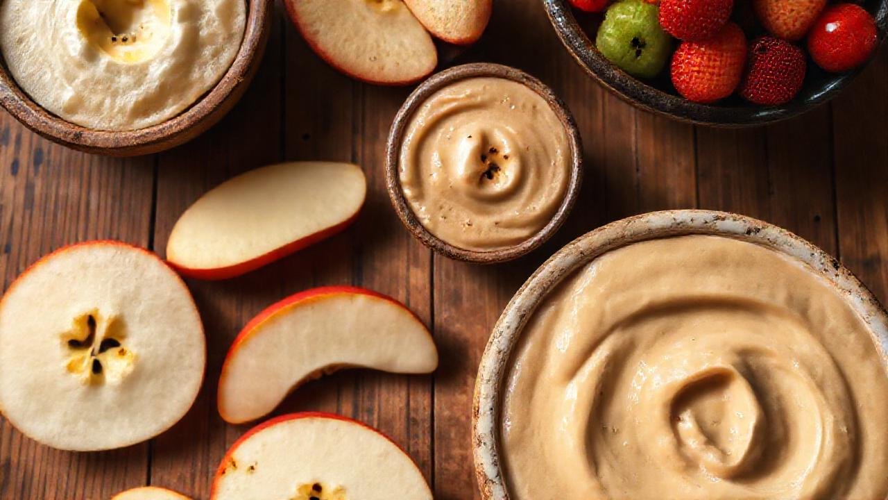Una mesa rústica ofrece un desayuno natural