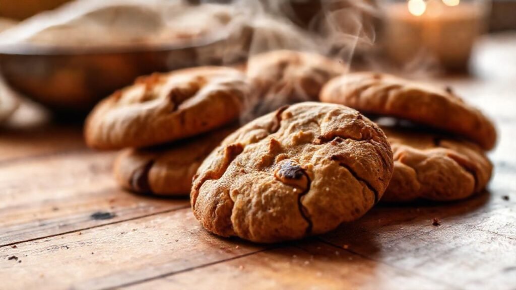 Galletas cálidas en un ambiente acogedor