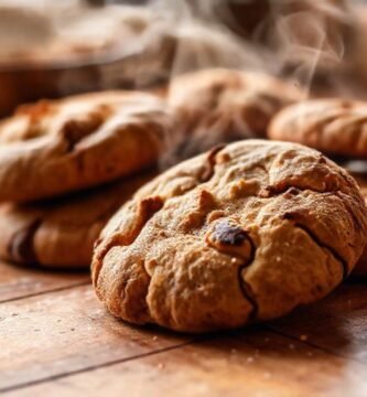 Galletas cálidas en un ambiente acogedor