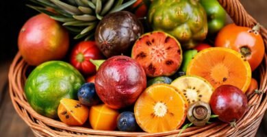 Cesta tropical ofrece un encanto apetitoso