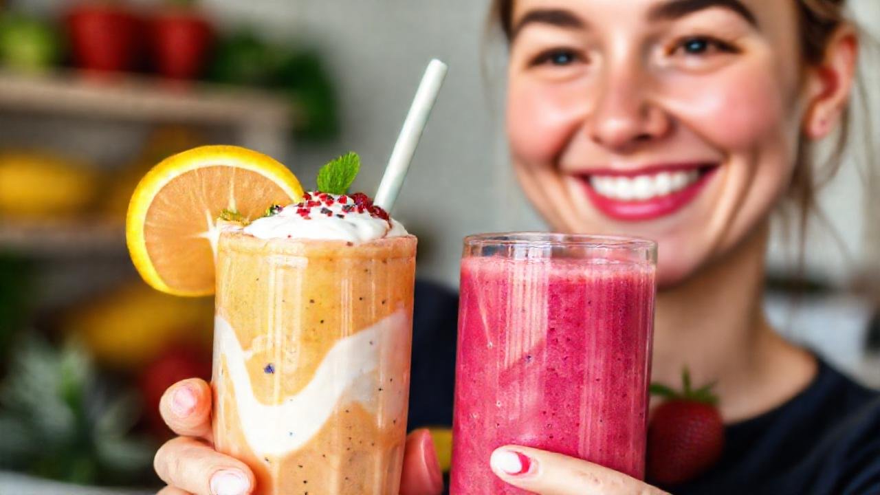 Un batido saludable y apetitoso