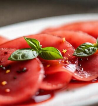 Carpaccio elegante