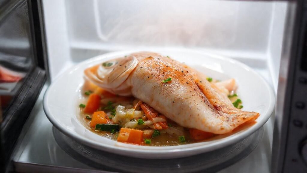 Pescado al microondas: rápido y sabroso
