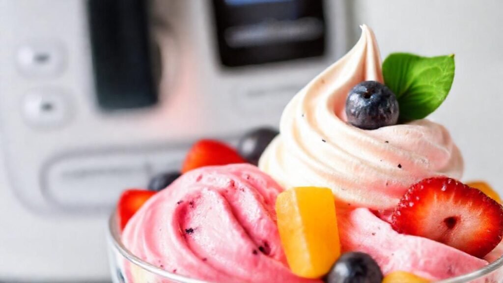 Postres brillantes y saludables son deliciosos