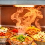 Dips asiáticos vibrantes