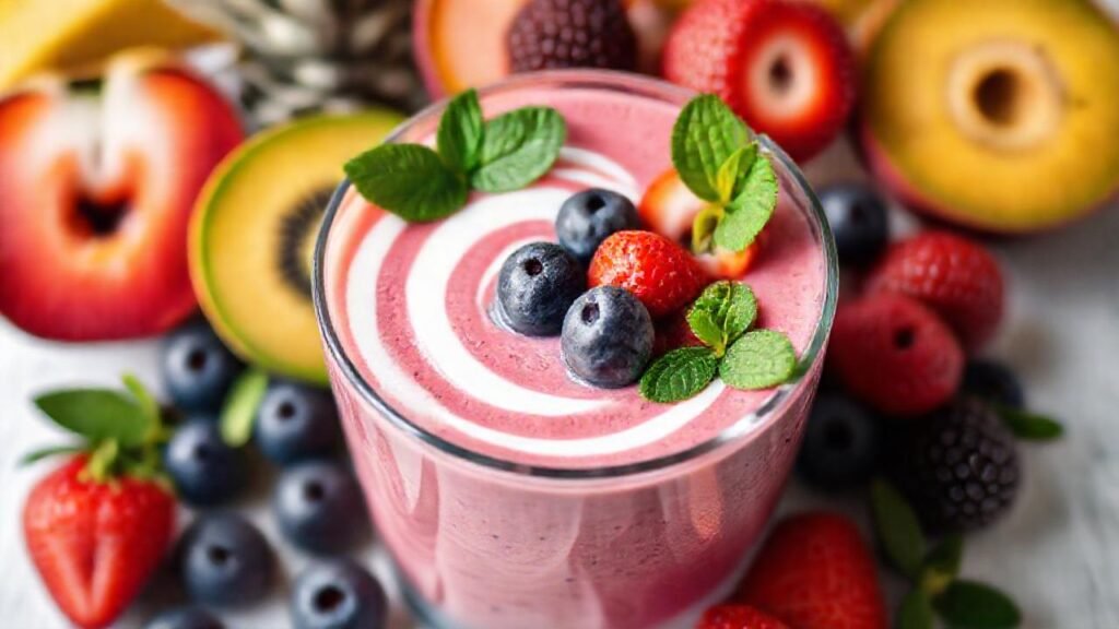 Batido colorido
