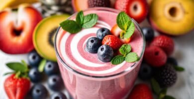 Batido colorido