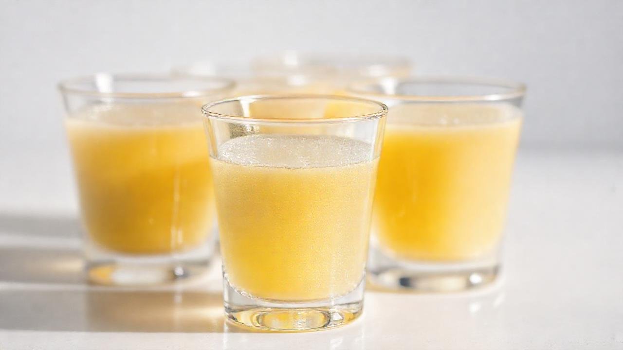 Postres elegantes brillan en estudio