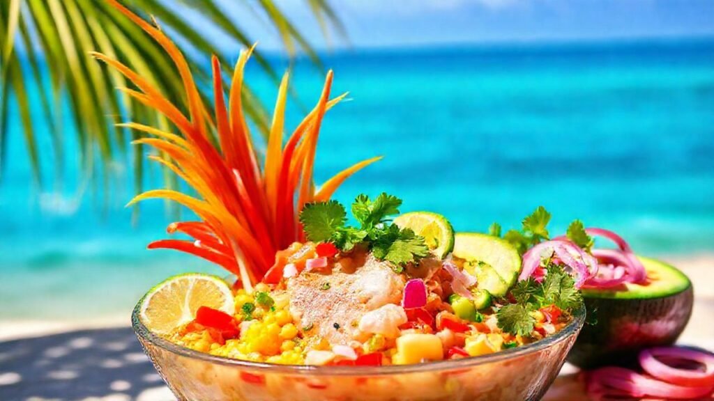 Ceviches peruanos y ecuatorianos combinan sabores vibrantes