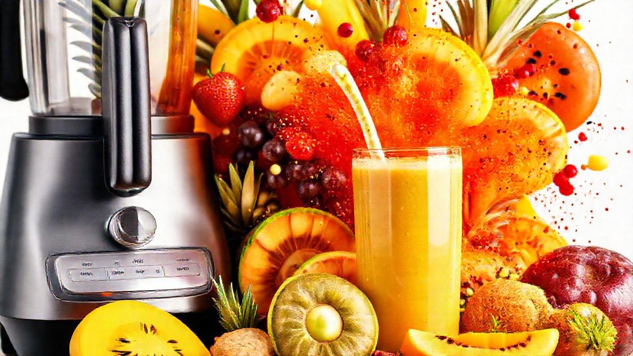 Un smoothie tropical, Thermomix y color