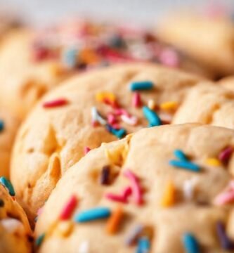 Galletas dulces y coloridas