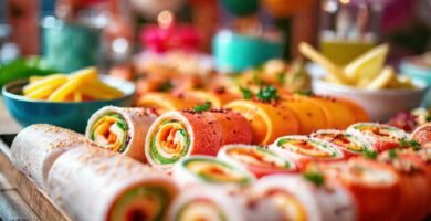 Una fiesta colorida y vibrante