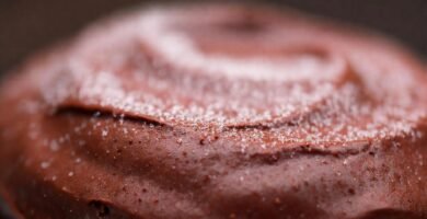 Mousse de chocolate oscuro