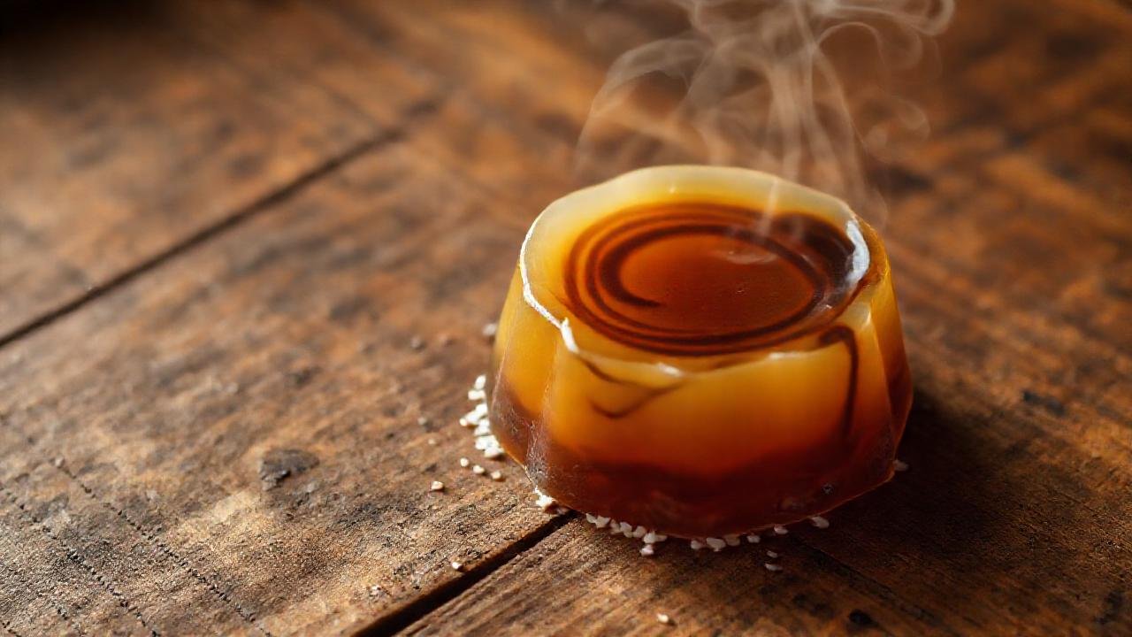 Una mesa rústica ofrece calma y té