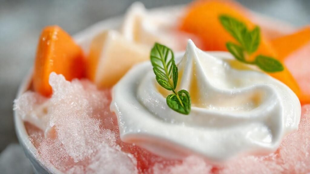 Belleza fría y minimalista de alimentos