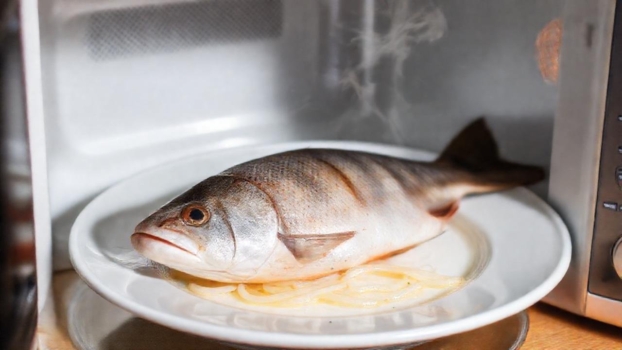 Pescado al microondas, un plato apetitoso