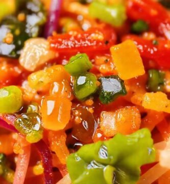 Ensalada asiática vibrante