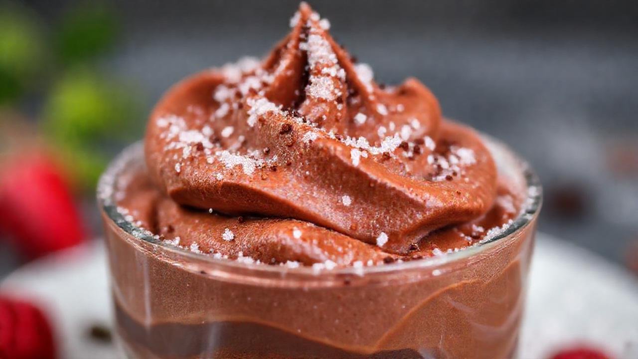 Mousse de chocolate: textura ligera y elegante