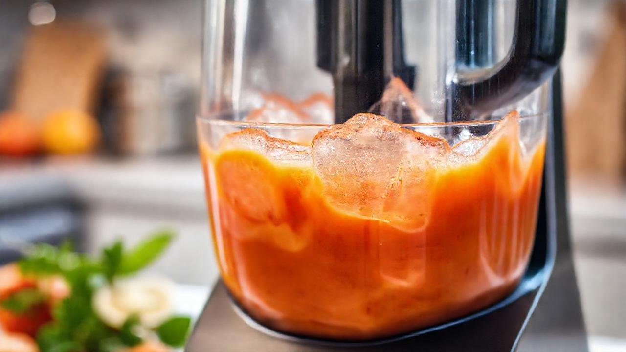 Thermomix prepara un gazpacho refrescante y vibrante