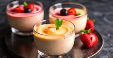 Mousse asiática cremosa