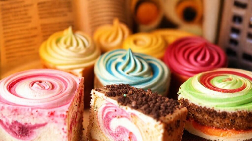 Pasteles de microondas: deliciosos y coloridos