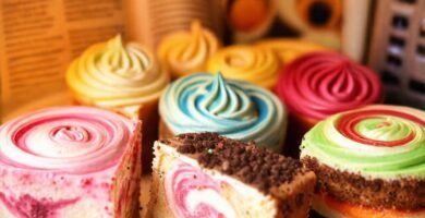 Pasteles de microondas: deliciosos y coloridos