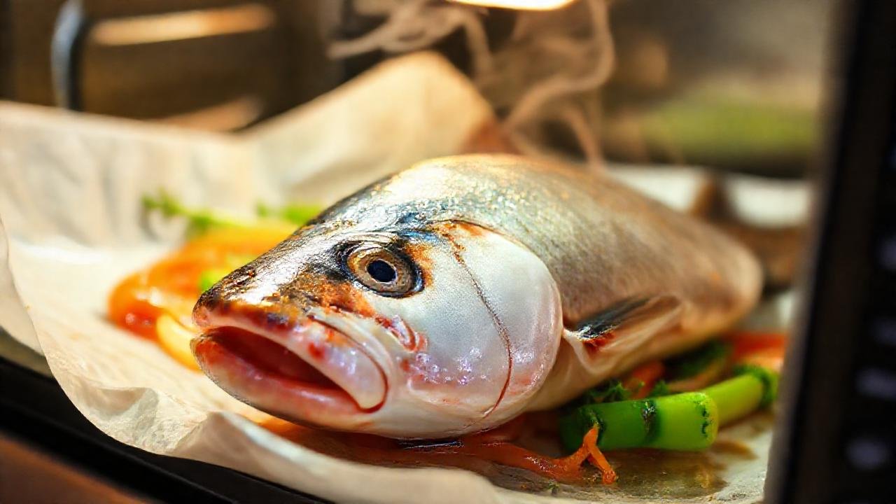 Pescado fresco, vibrante y apetitoso